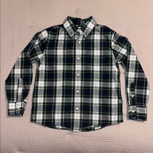 Crewcuts boys button down flannel size 8